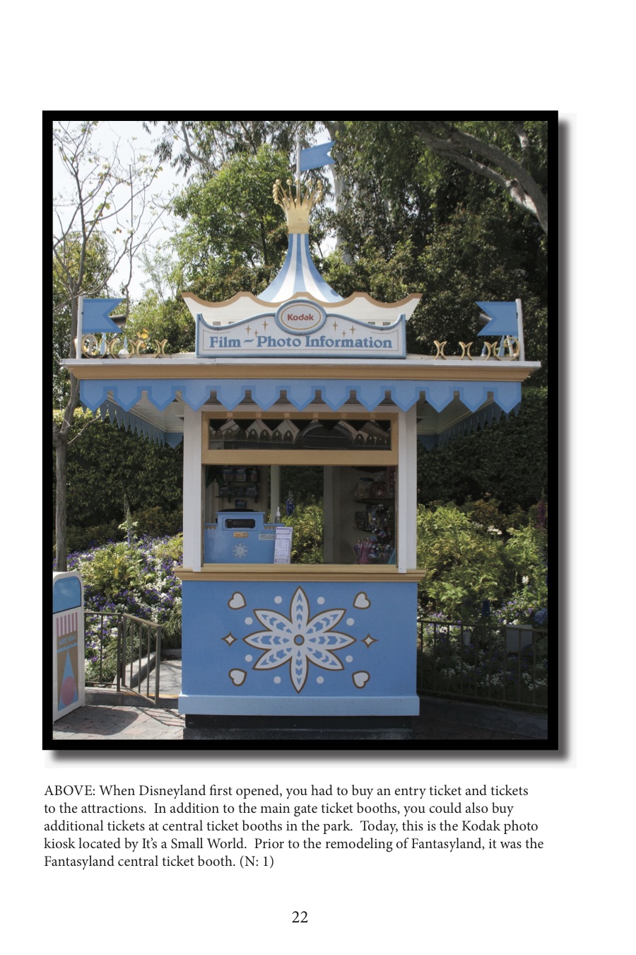 Disneyland ticket Booths